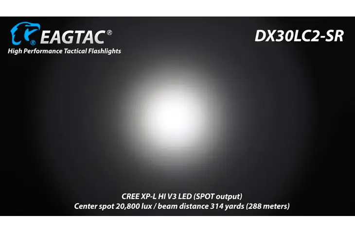 EAGTAC D Series DX30LC2-SR Side-LED Rechargeable LED Flashlight Kit w/ Free Shipping — 3 models - view 17